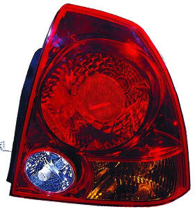 Stop tripla lampa spate dreapta (Semnalizator portocaliu, culoare sticla: rosu) HYUNDAI ACCENT LIMUZINA 2000-2005
