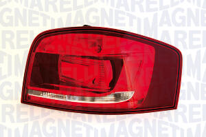 Stop tripla lampa spate stanga (Semnalizator alb, culoare sticla: rosu) AUDI A3 2003-2012