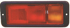 Stop tripla lampa spate dreapta (Semnalizator portocaliu, culoare sticla: rosu) MITSUBISHI PAJERO OFF-ROAD 1990-2000