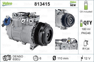 Compresor AC clima BMW Seria 1 (E81), 1 (E82), 1 (E87), 1 (E88), 3 (E90), 3 (E91), 3 (E92), 3 (E93), X1 (E84) 2.0D 3.0D intre 2004-2015