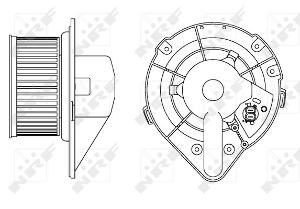 Ventilator habitaclu SEAT TOLEDO I; VW PASSAT, TRANSPORTER IV 1.6-2.9 intre 1988-2003