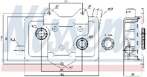 Termoflot radiator ulei (automatic manual; cu garnitura) MERCEDES SPRINTER 2-T (901, 902), SPRINTER 3-T (903), SPRINTER 4-T (904), V (638 2), VITO (638) 2.3 2.3D 2.9D intre 1995-2006