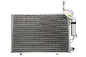 Radiator AC condensator cu uscator, aluminiu potrivit FORD FIESTA VI 1.0 10.12-