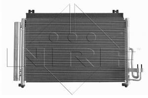 Radiator AC condensator cu uscator potrivit KIA RIO I 1.3 1.5 08.00-02.05